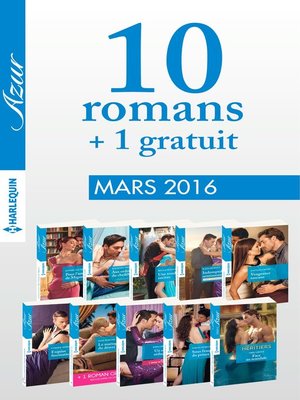 cover image of 10 romans Azur  + 1 gratuit (n°3685 à 3694)
